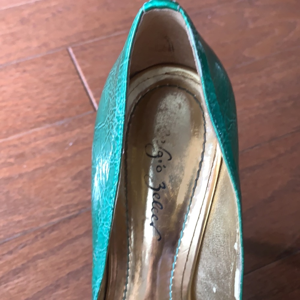 Sergio Zelcer Funky Retro Stiletto 4” Heels Pumps Size 6 Handmade in Brazil - Picture 7 of 15